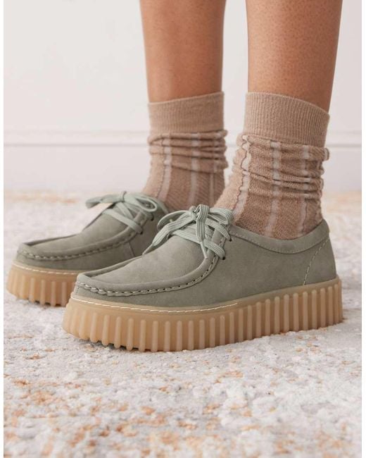 Clarks Green Torhill Bee Shoe