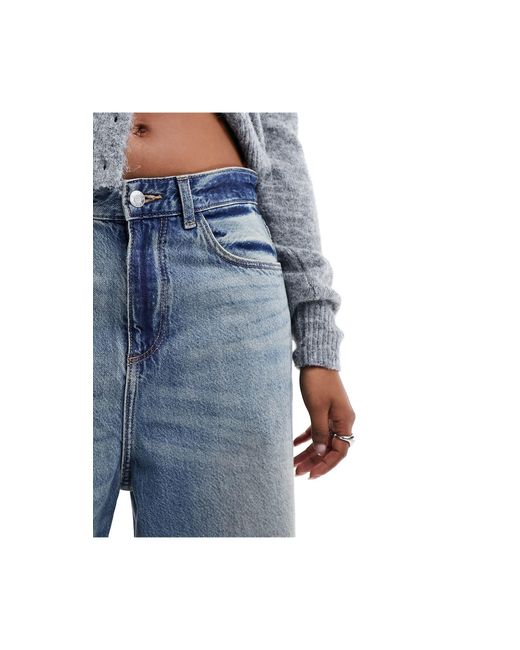 Bershka Blue – superweit geschnittene jeans