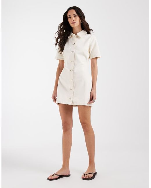 ASOS Natural Shirt Dress