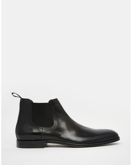 BOSS by HUGO BOSS Scubeat Chelsea Boots In Zwart in het Zwart voor heren |  Lyst NL