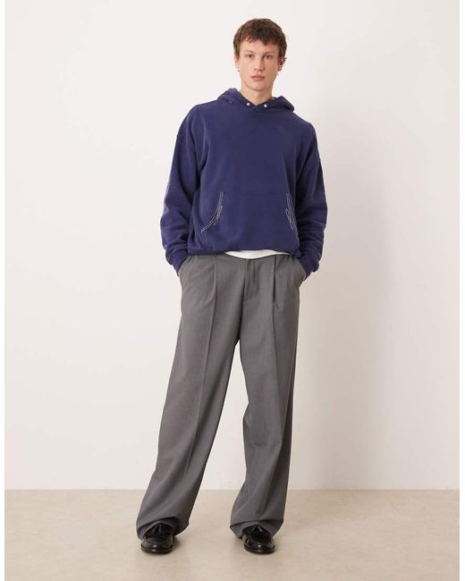 Abercrombie & Fitch Essentials in het Blue voor heren