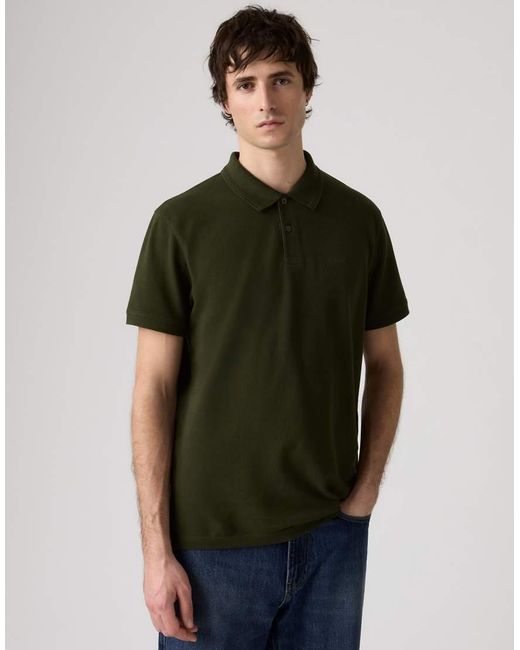 Levi's Green Original Polo for men