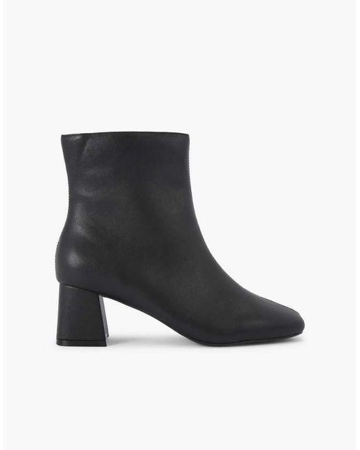 KG by Kurt Geiger Black Storm Mid Ankle Boots