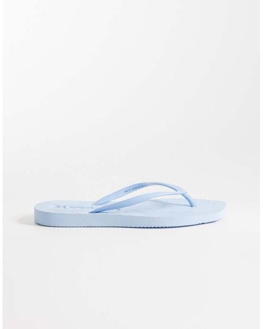 Sleeper Blue Tapered Flip Flops