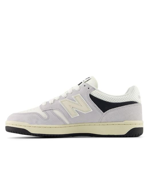 New Balance White 480 Trainers