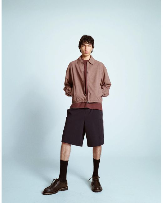 Topman White Premium Utility Short for men