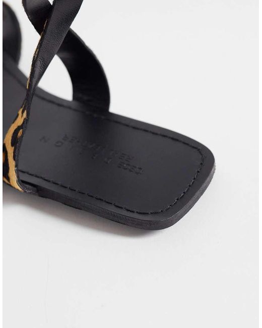 ASOS White Friction Sandal
