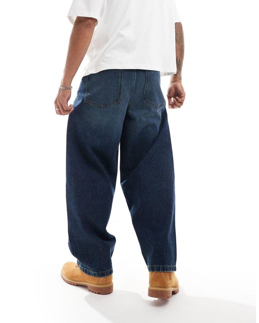 ASOS Blue Loose Fit Jeans for men