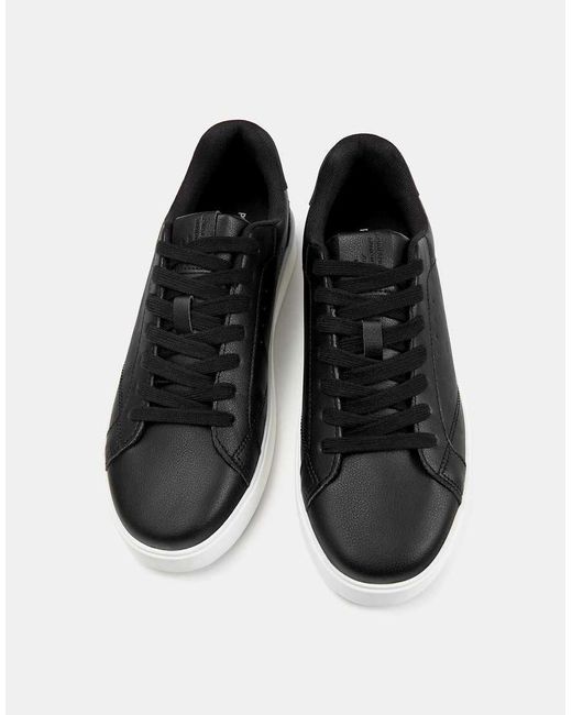 Sneakers A Contrasto di Pull&Bear in Black da Uomo