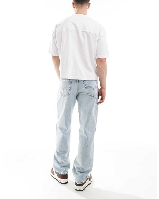 Levi's Blue 568 Loose Jeans for men