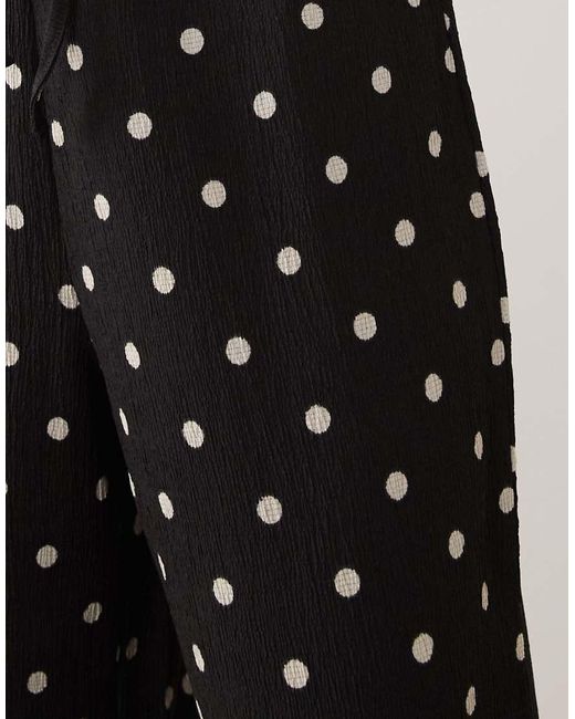 JDY Petite Black Loose Trousers Co-ord