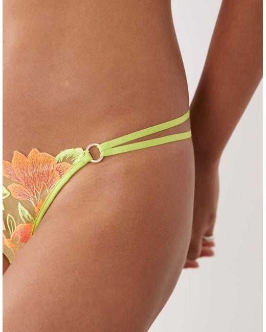 Ann Summers Green Paradise Glow Thong