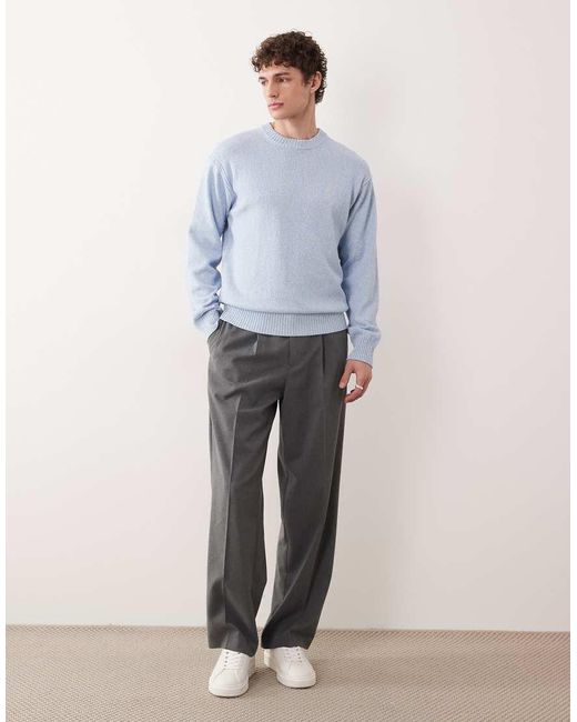 Boss Blue Hugo Boss Regular Fit Sweatshirt for men