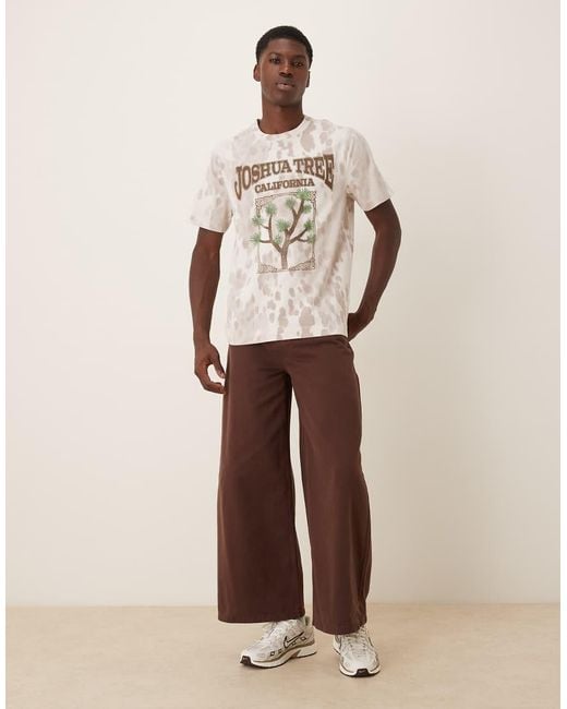 Abercrombie & Fitch Natural Western Graphic T-shirt for men