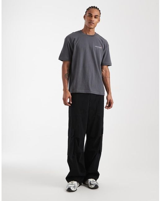 Hollister Gray Mclaren Graphic T-shirt for men