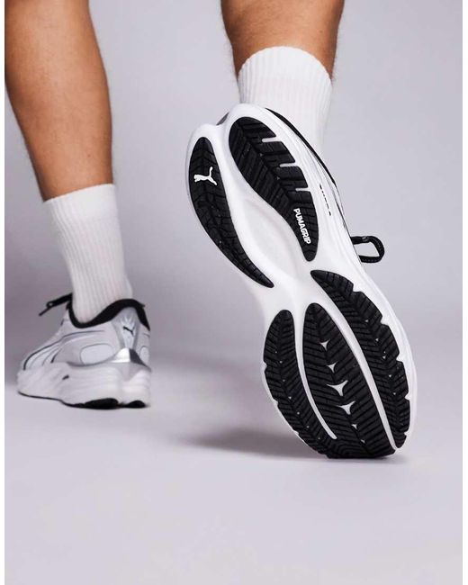 PUMA White Velocity Nitro 4 Trainers for men
