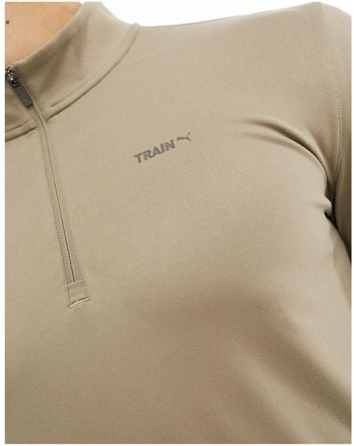 PUMA Natural Training Evolve 1/4 Zip Sweatshirt for men
