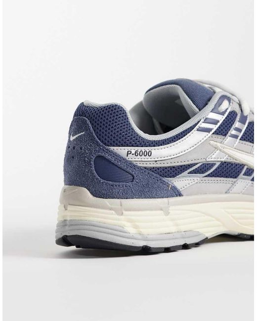 Nike Blue P-6000 Trainers for men