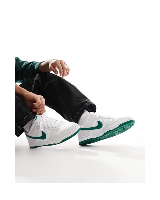 Nike – dunk low retro – niedrige sneaker in Black für Herren