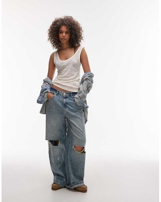 Canotta di TOPSHOP in White