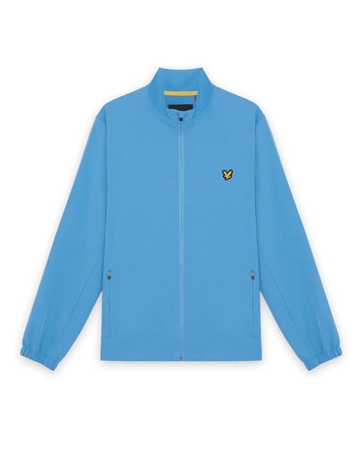 Lyle & Scott Blue Light Jackets Golf Packable Jacket for men