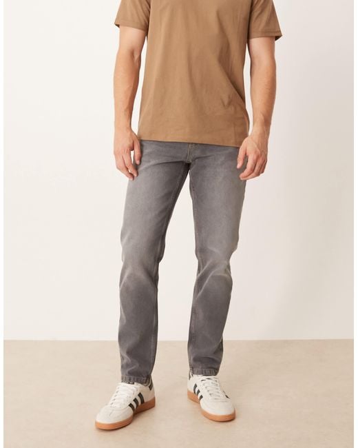 ASOS Men's Natural Tapered Jeans