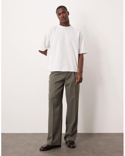 ASOS White Breathemaxtm Heavyweight Boxy Oversized T-shirt for men