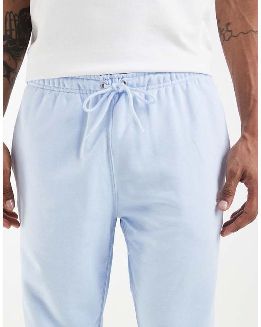 Nike White Club French Terry Cuffed jogger for men
