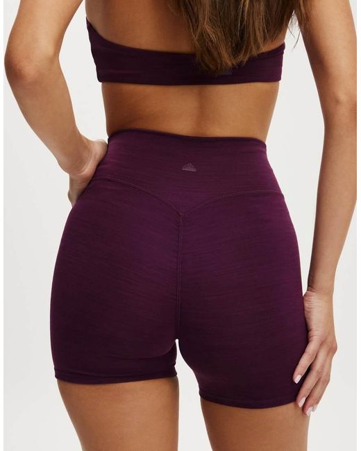 Cotton On Purple Ultra Soft Invisible Scrunch Shortie Short