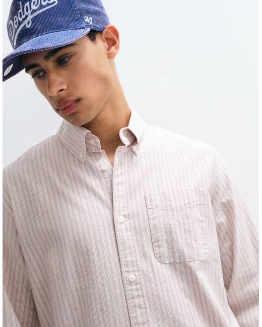 Gap White Linen Shirt for men