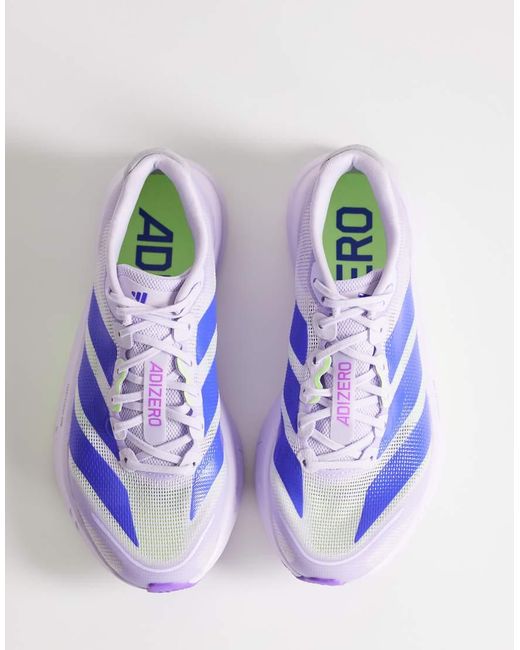 Adidas Originals Blue Adidas Running Adizero Boston 13 Trainers for men