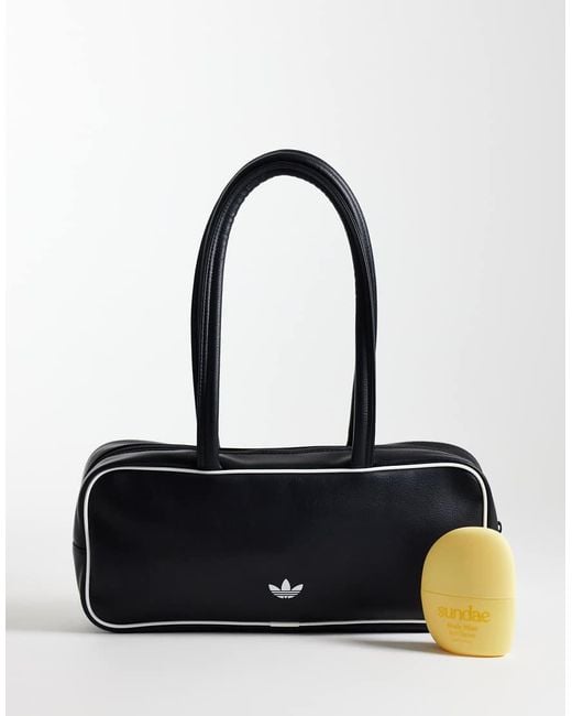 Adidas Originals Black Rectangle Shoulder Bag