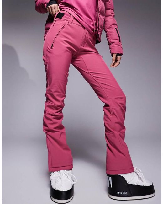 Protest Red Prtrelole Slim Fit Stretch Softshell Snowpants