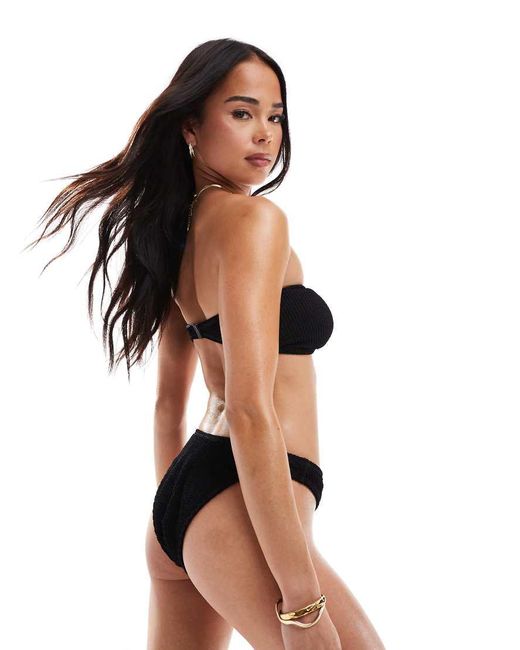 Brave Soul Bandeau-Bikinitopje in het Black