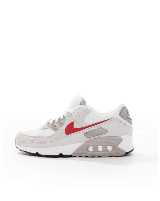 Nike White – air max 90 – unisex-sneaker