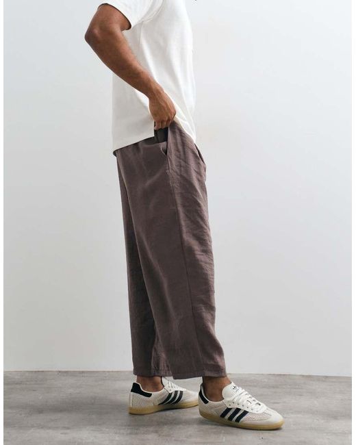 Reclaimed Vintage Gray Pull On Pants for men
