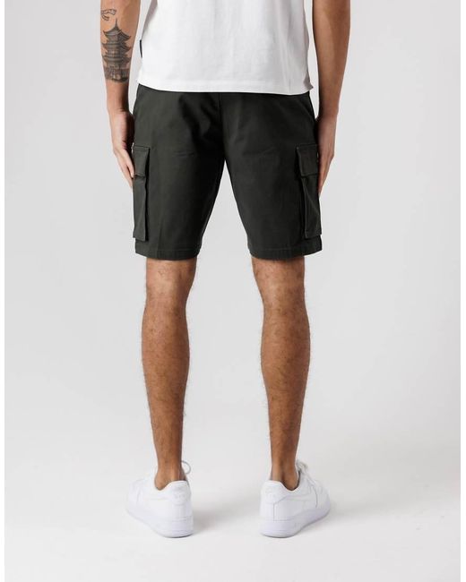 French Connection Green 2 Pack Cotton Cargo Shorts for men