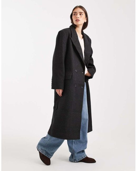 ASOS Oversized Dad Jas in het Blue