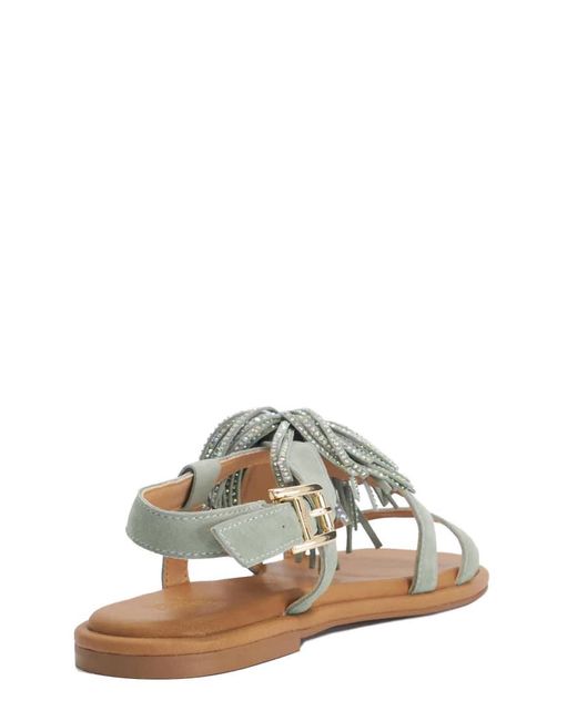 Dune White Lysia Casual Sandals