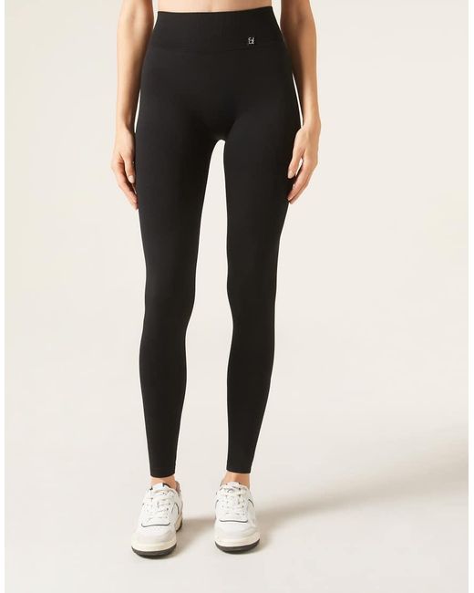 Calzedonia Black Scrunch Leggings