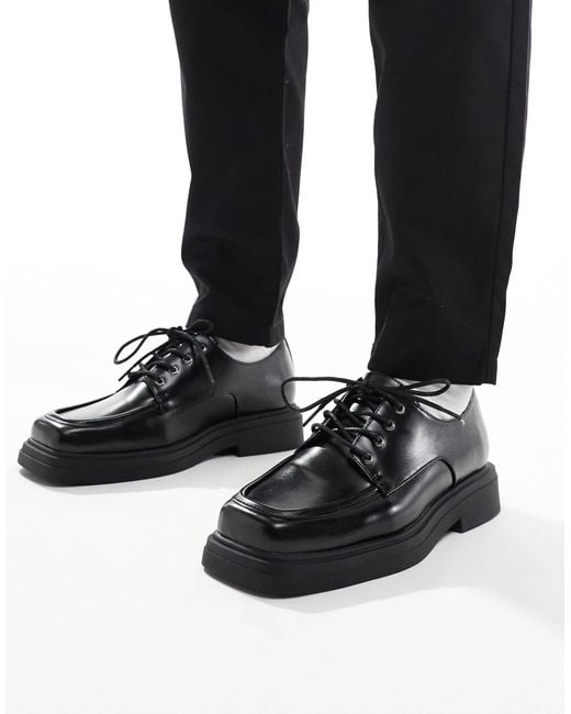 ASOS – schnürschuhe in Black für Herren