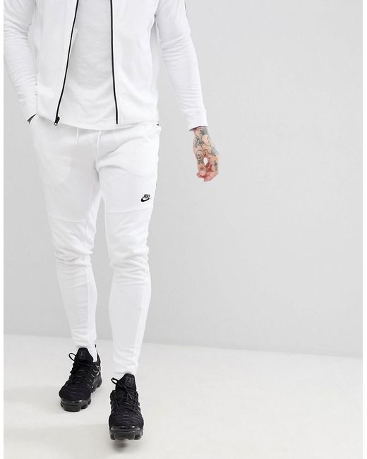 Nike Tribute Joggers In White 861652-100 for men