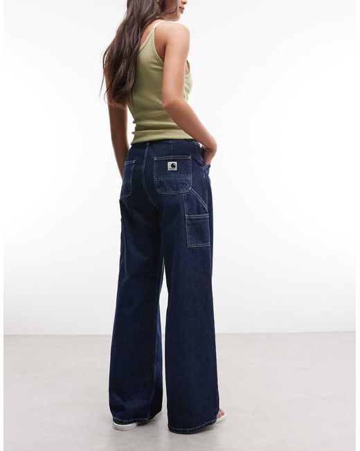 Carhartt Blue Jens Loose Fit Jeans