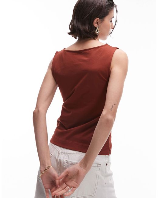 ARKET Red – jersey-tanktop