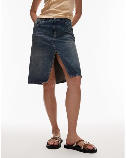 TOPSHOP Multicolor Jesse Real Leather Flat Sandal