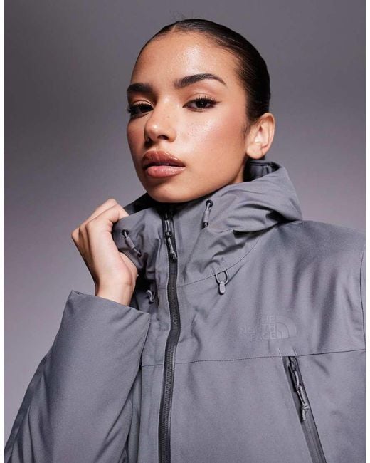 The North Face Blue W Mtn Range Down Parka