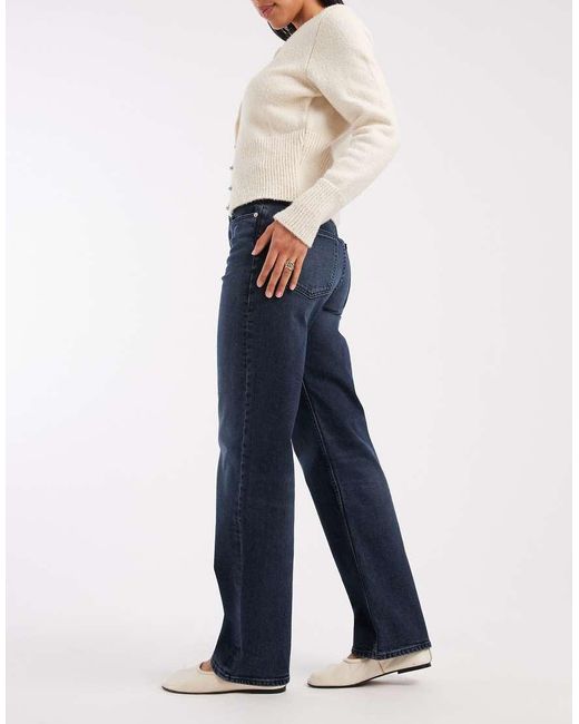 Tommy Hilfiger Blue Layla High Rise Slim Straight Jeans