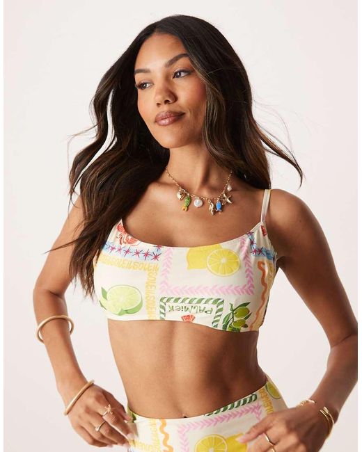 ASOS Multicolor Fuller Bust Underwired Bikini Top