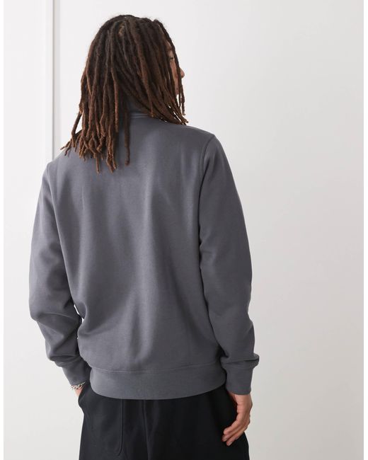 Sweat-shirt à demi-fermeture éclair Champion pour homme en coloris Gray