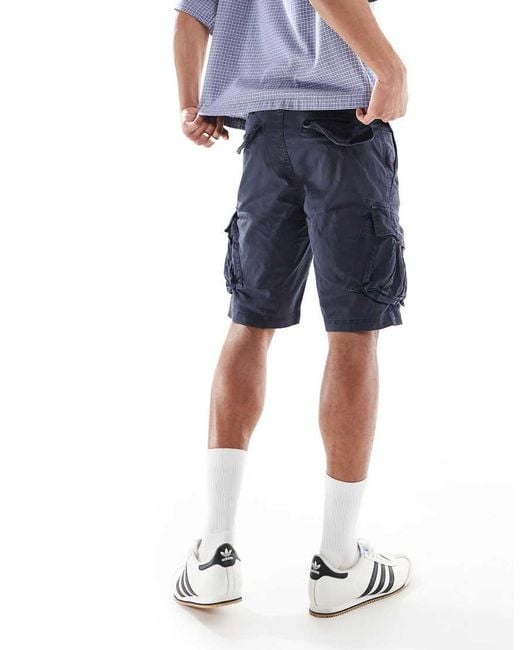 Superdry Blue Core Cargo Short for men